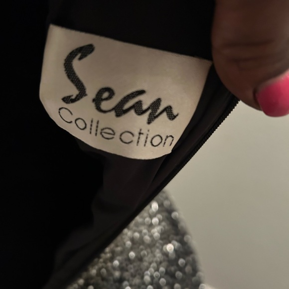 Vintage Sean Collection Black beaded dress, Silk - Picture 4 of 4